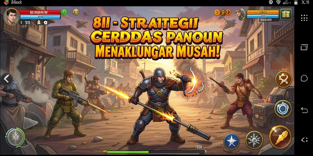 Tampilan gameplay <strong>8II</strong> yang strategis dan mendebarkan.