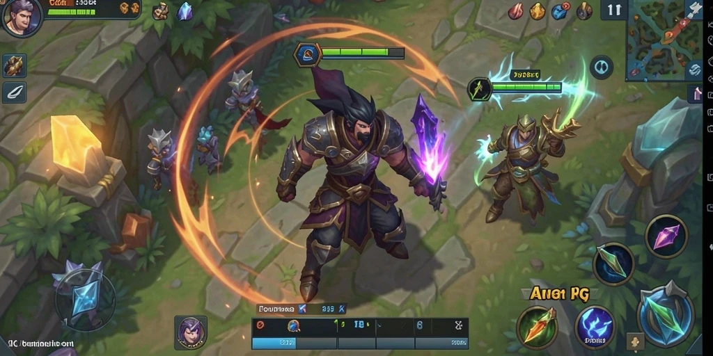 Tangkapan layar gameplay 8ZK menampilkan aksi pertempuran yang mendebarkan.