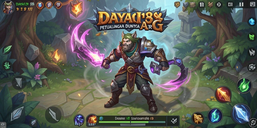 Tampilkan gameplay mendebarkan dari DAYA138 dalam dunia ARPG.