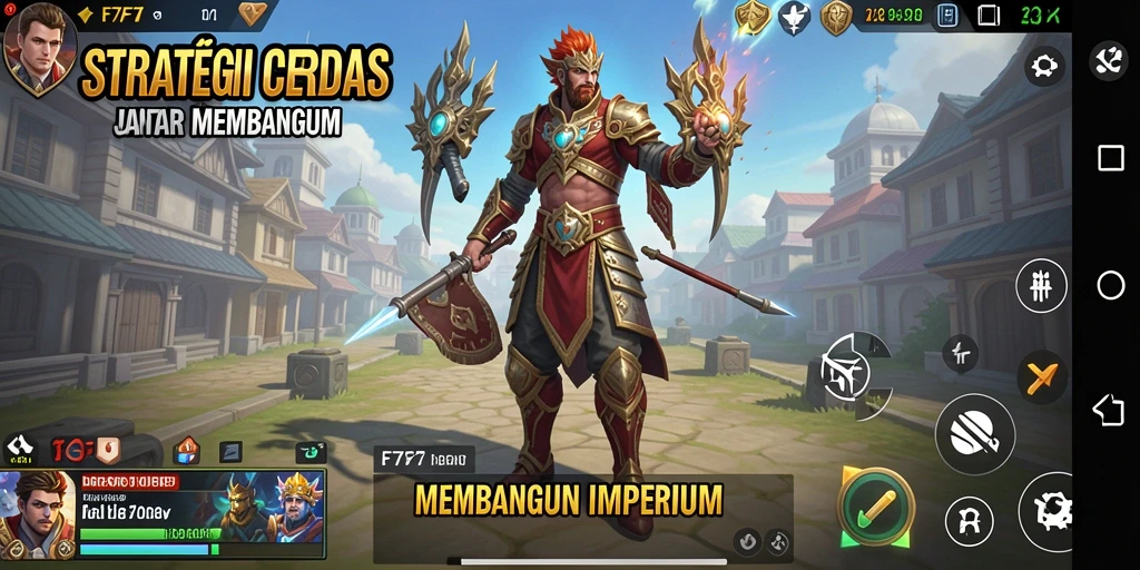 Gameplay F7F7 yang menarik dan strategis.