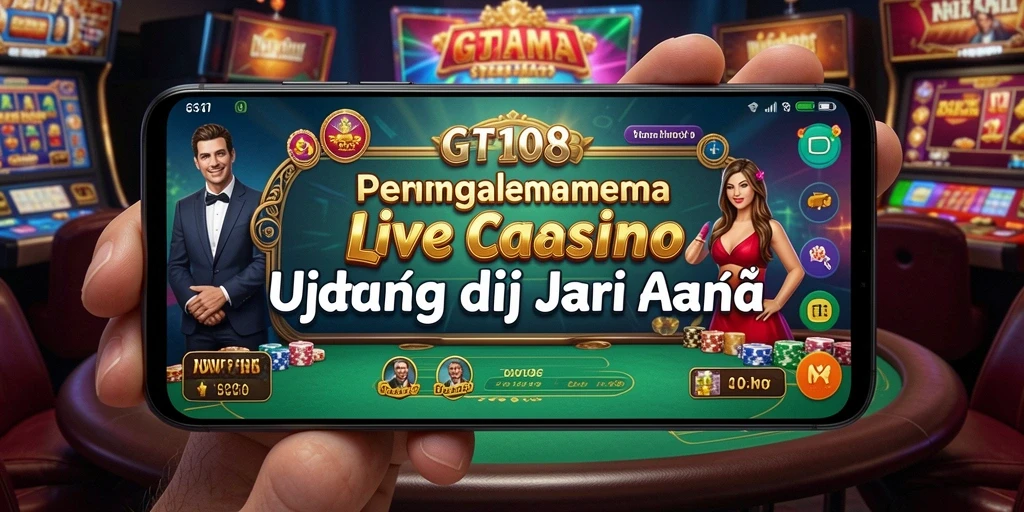 Gameplay Live Casino yang mendebarkan dengan dealer langsung.