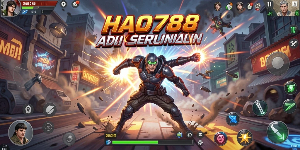 Gameplay HAO788 yang penuh aksi dan mendebarkan.