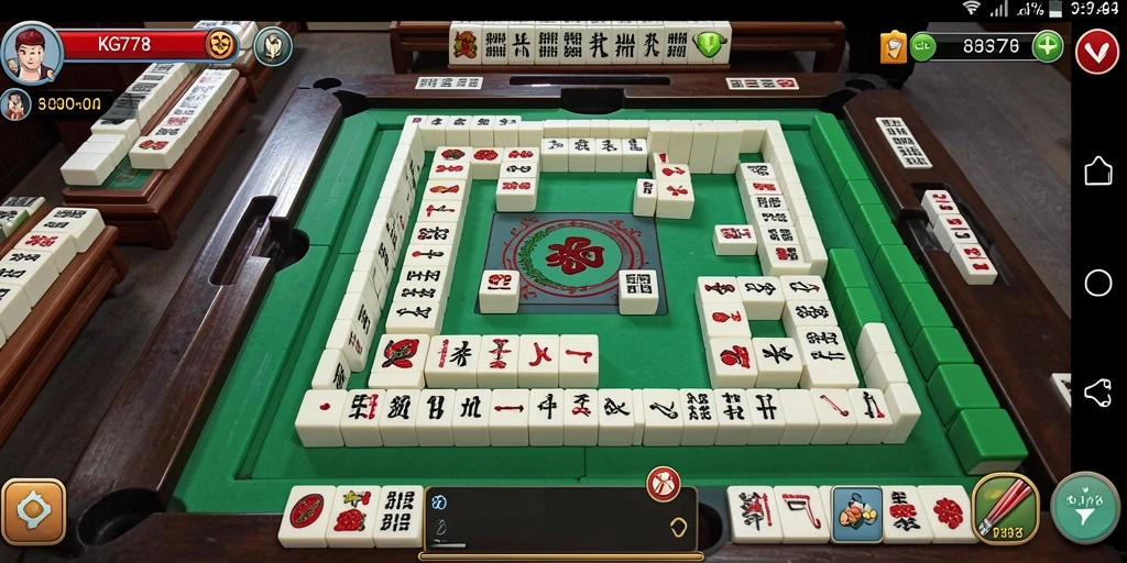 Tampilan gameplay KG778 dengan fitur Mahjong yang menarik.