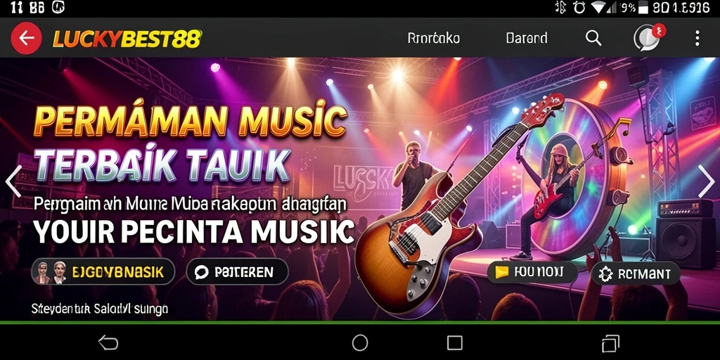 Tampilan gameplay LUCKYBEST88 yang seru dan interaktif.