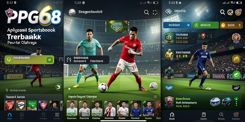 Tampilan gameplay PGG68 yang menarik dan interaktif untuk taruhan olahraga.