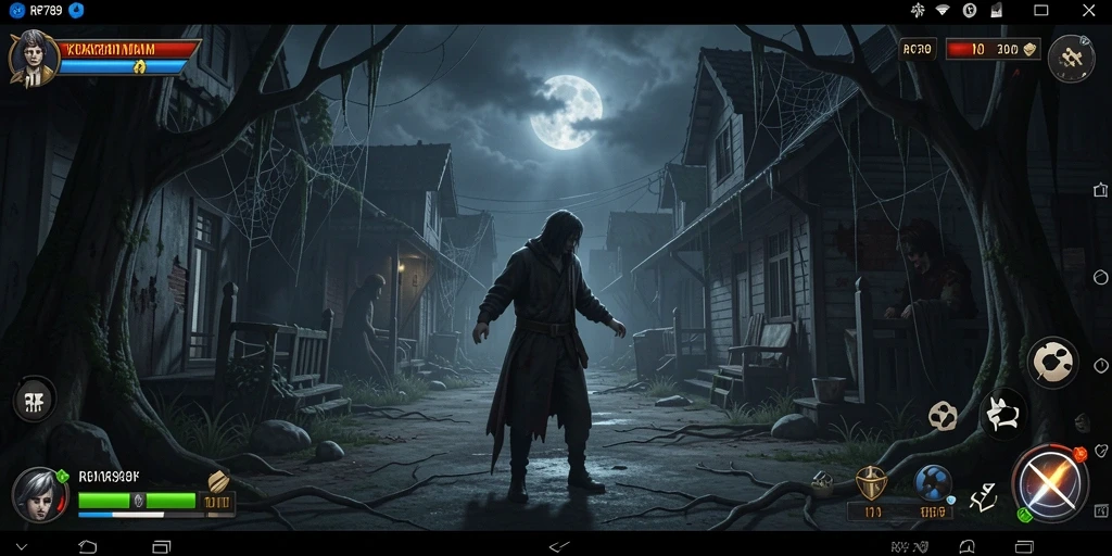 Gameplay menegangkan di dunia Horror obat ketakutan.